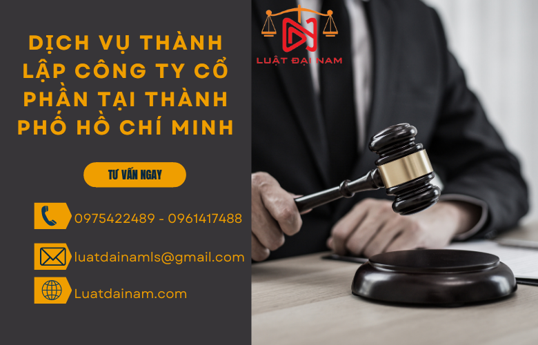 Dịch vụ thành lập công ty cổ phần tại Thành phố Hồ Chí Minh