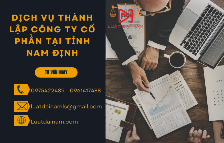 Dịch vụ thành lập công ty cổ phần tại Tỉnh Nam Định