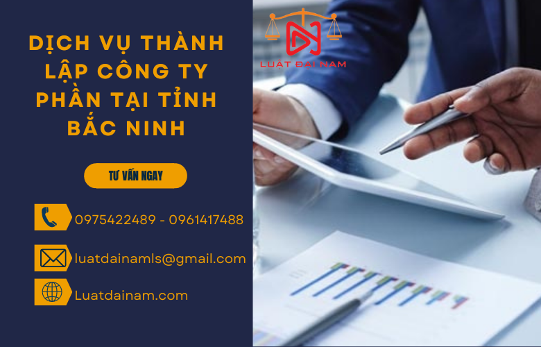 Dịch vụ thành lập công ty phần tại Tỉnh Bắc Ninh