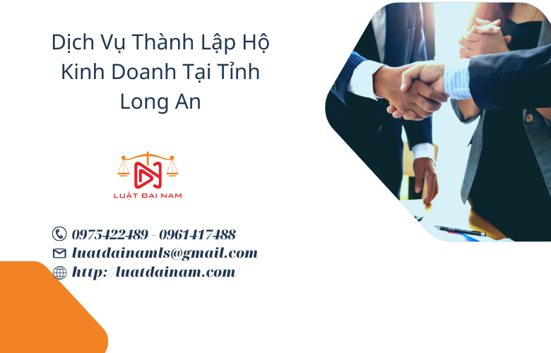 Dịch vụ thành lập hộ kinh doanh tại Tỉnh Long An