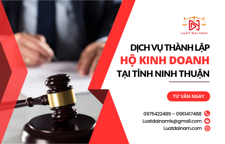 Dịch vụ thành lập hộ kinh doanh tại Tỉnh Ninh Thuận