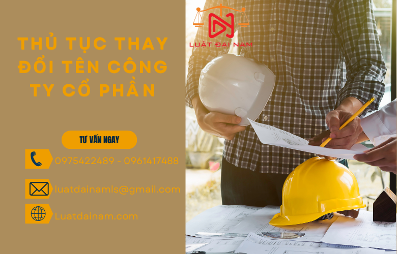 Thủ tục thay đổi tên công ty cổ phần