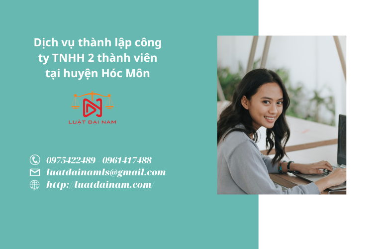 Dịch vụ thành lập công ty TNHH 2 thành viên tại huyện Hóc Môn