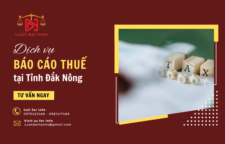 Dịch vụ báo cáo thuế tại Tỉnh Đắk Nông