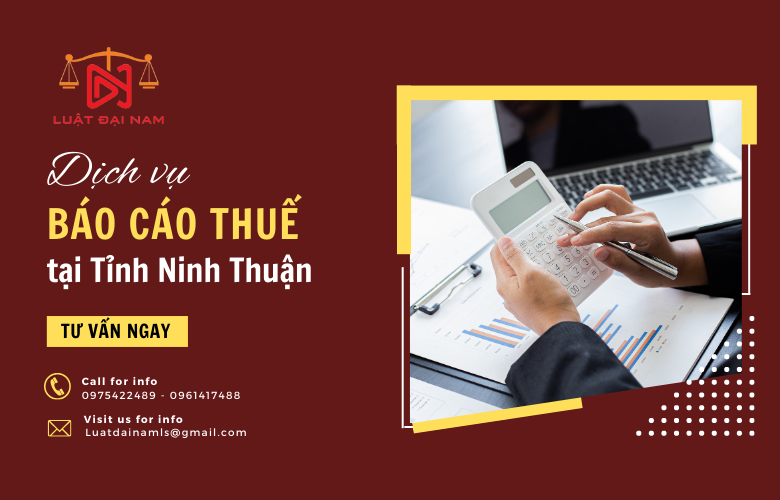 Dịch vụ báo cáo thuế tại Tỉnh Ninh Thuận