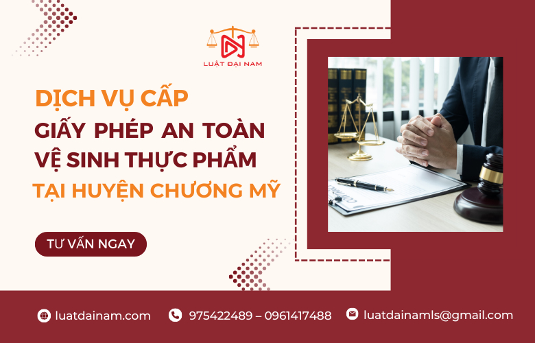 Dịch vụ cấp giấy phép an toàn vệ sinh thực phẩm tại Chương Mỹ