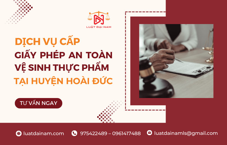 Dịch vụ cấp giấy phép an toàn vệ sinh thực phẩm tại Hoài Đức