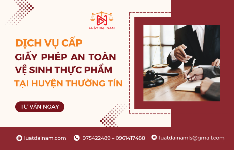 Dịch vụ cấp giấy phép an toàn vệ sinh thực phẩm tại Thường Tín