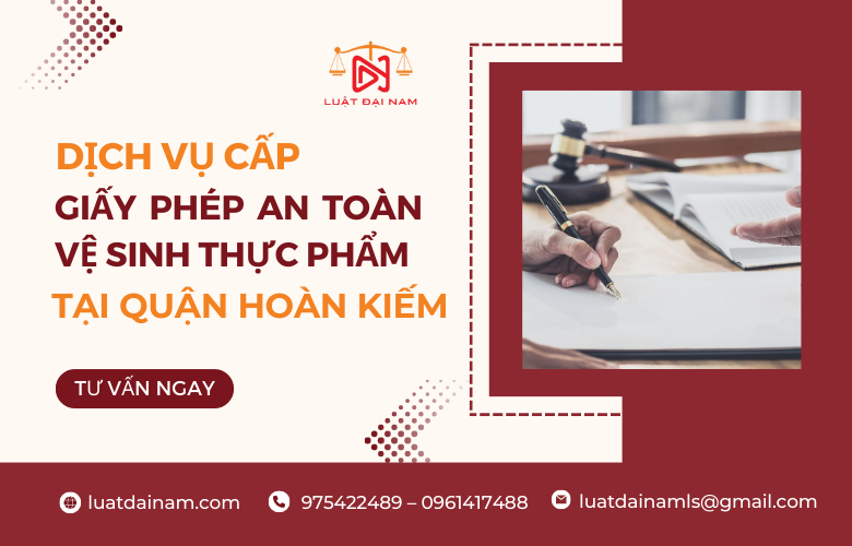 Dịch vụ cấp giấy phép an toàn vệ sinh thực phẩm tại Hoàn Kiếm