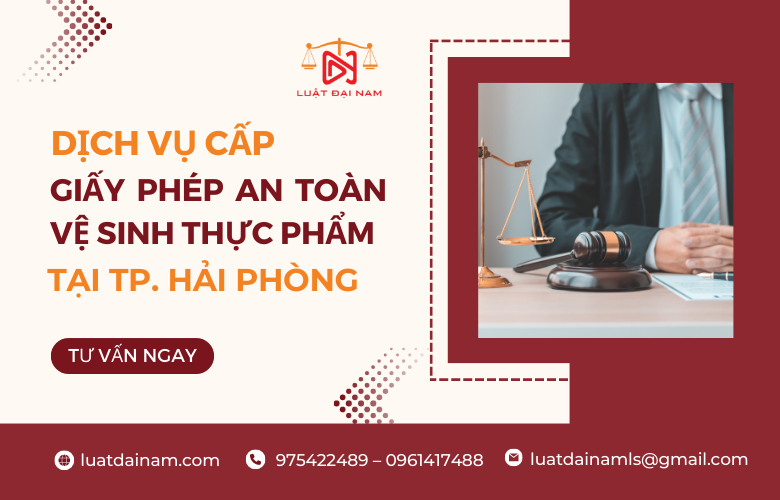 Dịch vụ cấp giấy phép an toàn vệ sinh thực phẩm tại TP Hải Phòng