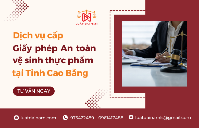 Dịch vụ cấp giấy phép an toàn vệ sinh thực phẩm Tỉnh Cao Bằng