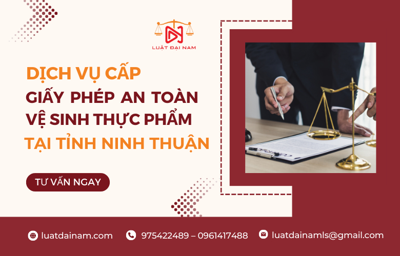 Dịch vụ cấp giấy phép an toàn vệ sinh thực phẩm tại Ninh Thuận