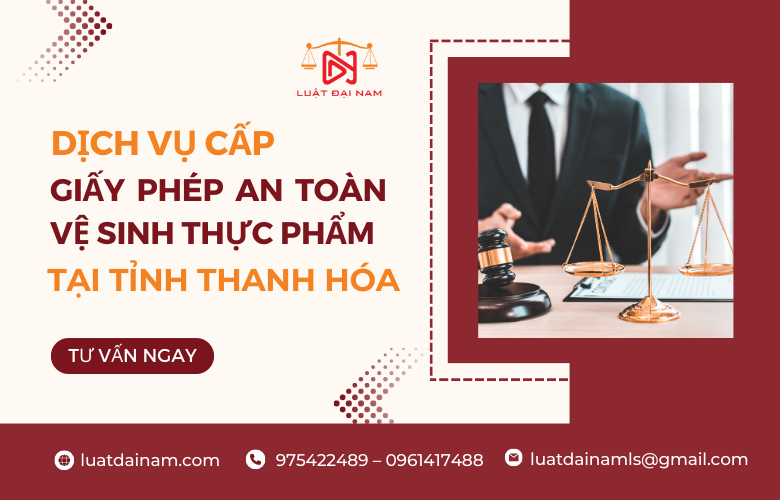 Dịch vụ cấp giấy phép an toàn vệ sinh thực phẩm tại Thanh Hóa