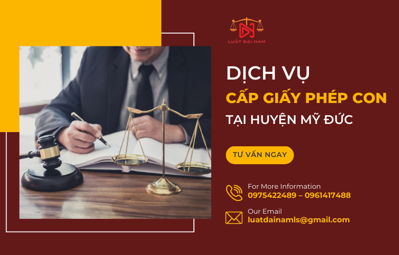 Dịch vụ cấp giấy phép con tại Huyện Mỹ Đức