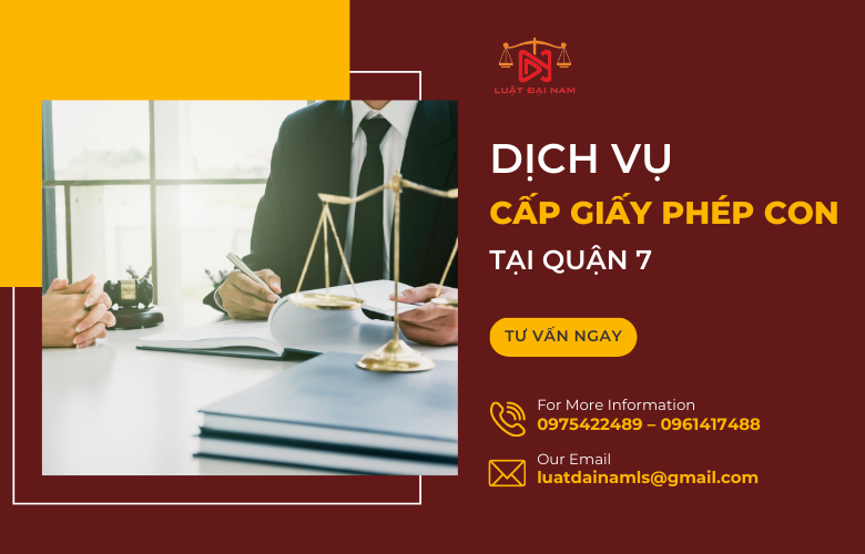 Dịch vụ cấp giấy phép con tại Quận 7