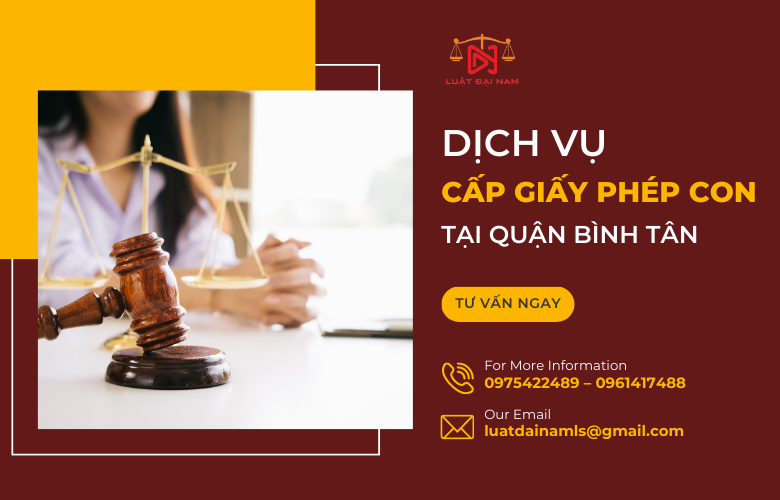 Dịch vụ cấp giấy phép con tại Quận Tân Bình