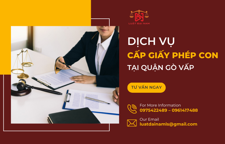 Dịch vụ cấp giấy phép con tại Quận Gò Vấp