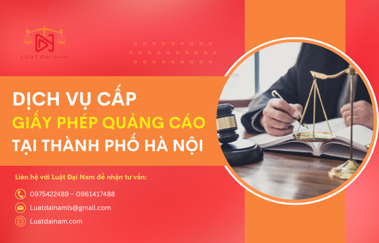 Dịch vụ cấp giấy phép quảng cáo tại Thành phố Hà Nội