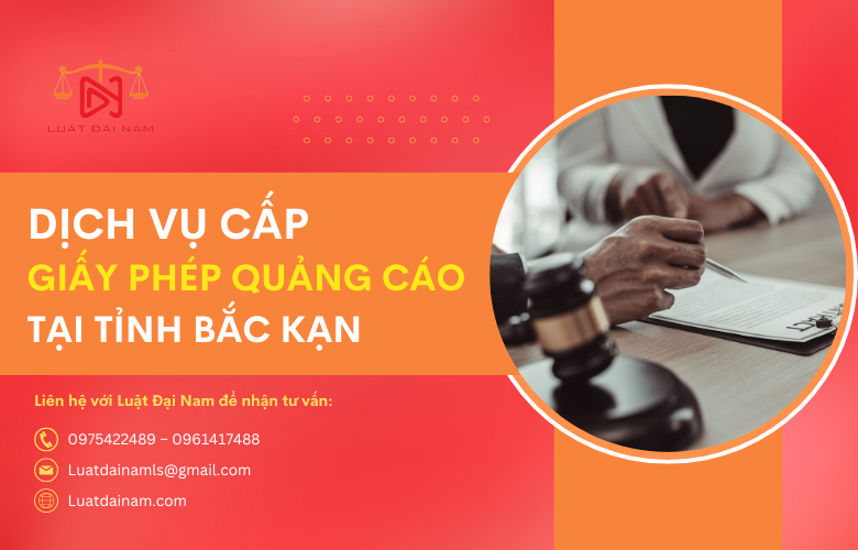 Dịch vụ cấp giấy phép quảng cáo tại Tỉnh Bắc Kạn