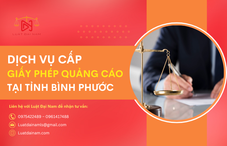 Dịch vụ cấp giấy phép quảng cáo tại Tỉnh Bình Phước