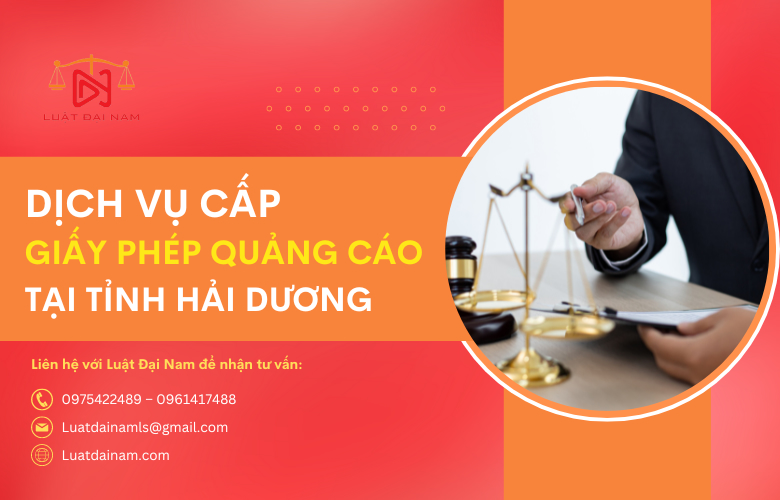 Dịch vụ cấp giấy phép quảng cáo tại Tỉnh Hải Dương