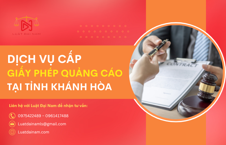 Dịch vụ cấp giấy phép quảng cáo tại Tỉnh Khánh Hòa