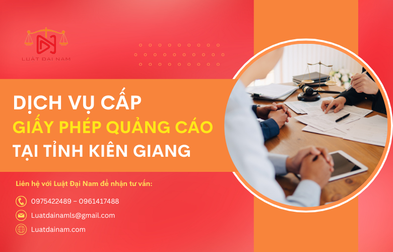 Dịch vụ cấp giấy phép quảng cáo tại Tỉnh Kiên Giang