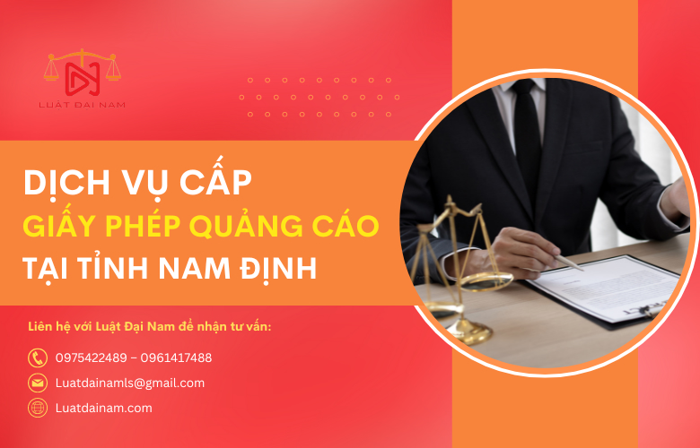 Dịch vụ cấp giấy phép quảng cáo tại Tỉnh Nam Định