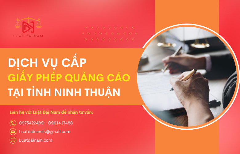 Dịch vụ cấp giấy phép quảng cáo tại Tỉnh Ninh Thuận