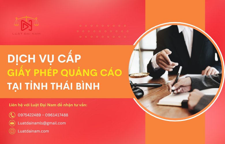 Dịch vụ cấp giấy phép quảng cáo tại Tỉnh Thái Bình