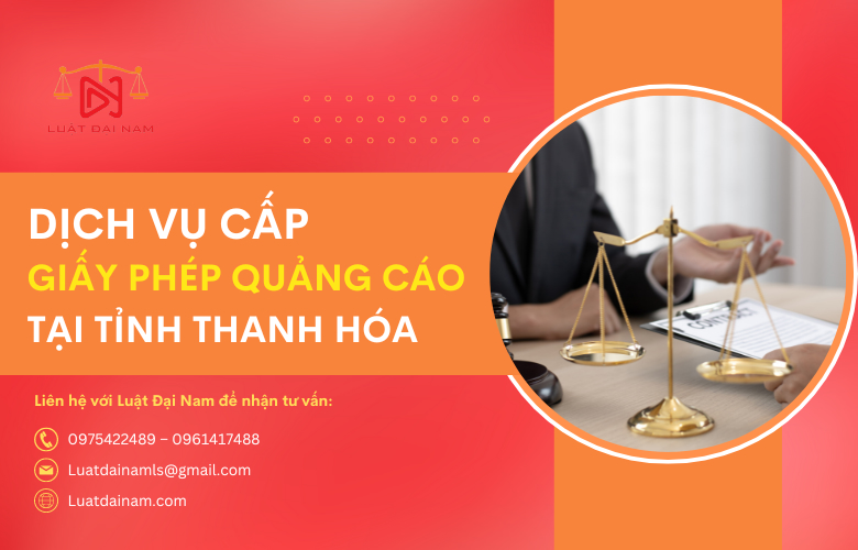 Dịch vụ cấp giấy phép quảng cáo tại Tỉnh Thanh Hóa