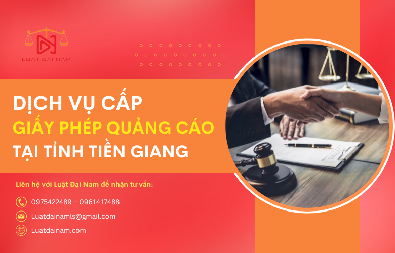 Dịch vụ cấp giấy phép quảng cáo tại Tỉnh Tiền Giang