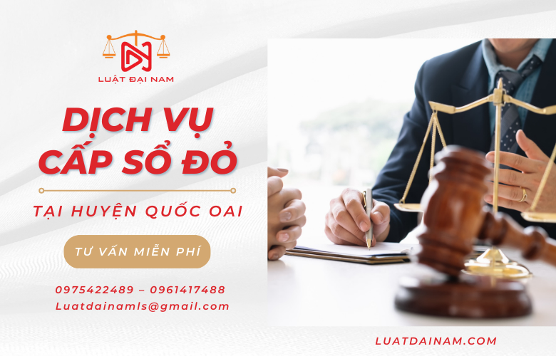 Dịch vụ cấp sổ đỏ tại Huyện Quốc Oai