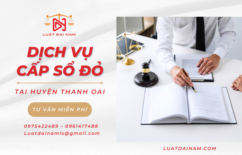 Dịch vụ cấp sổ đỏ tại Huyện Thanh Oai