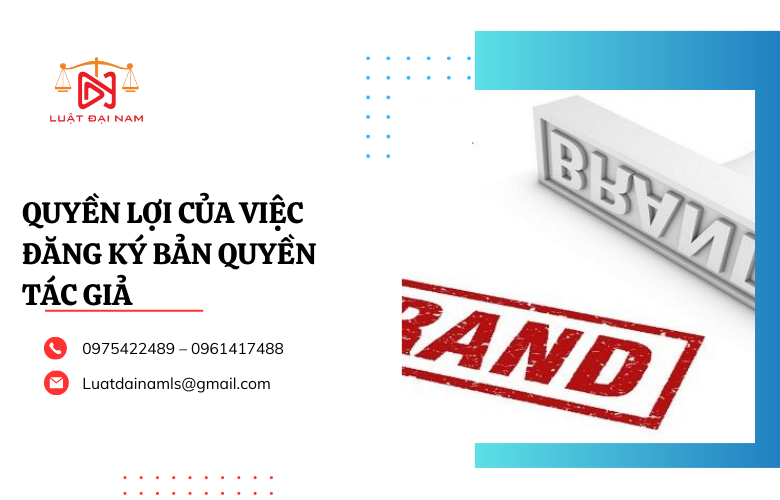 Quyền lợi của việc đăng ký bản quyền tác giả