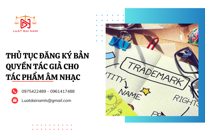 Thủ tục đăng ký bản quyền tác giả cho tác phẩm âm nhạc