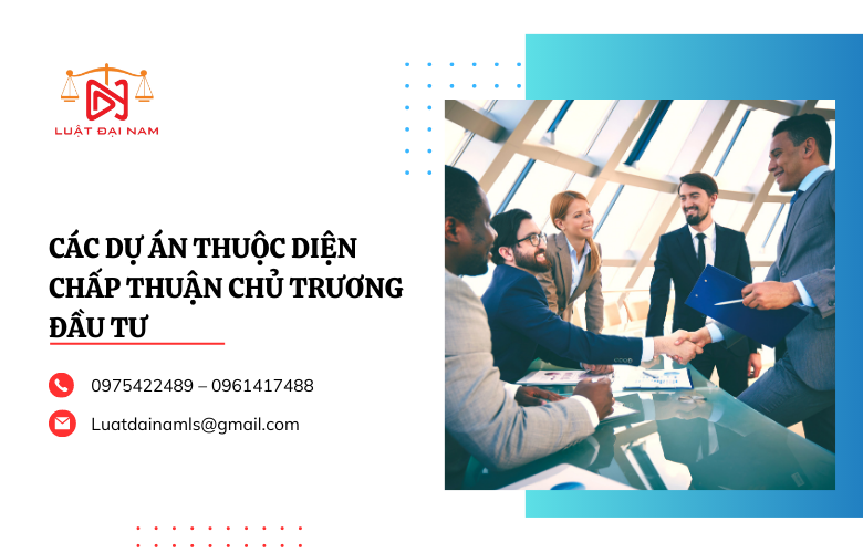 Hồ sơ đề nghị xin chấp thuận chủ trương đầu tư