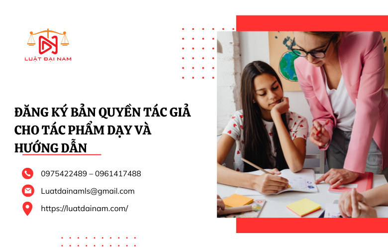 Đăng ký bản quyền tác giả cho tác phẩm dạy và hướng dẫn