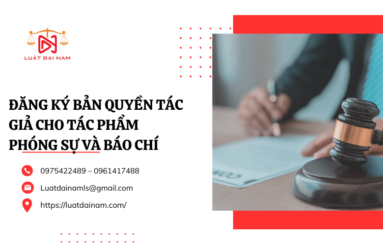 Đăng ký bản quyền tác giả cho tác phẩm phóng sự và báo chí