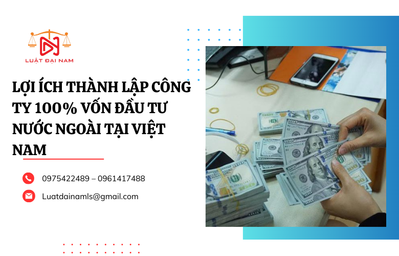 Lợi ích thành lập công ty 100% vốn đầu tư nước ngoài tại Việt Nam