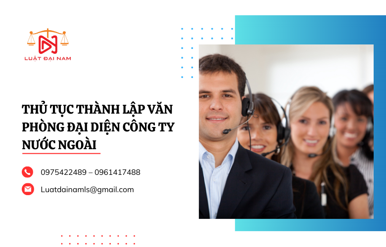 Thủ tục thành lập văn phòng đại diện công ty nước ngoài