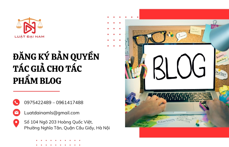 Đăng ký bản quyền tác giả cho tác phẩm blog