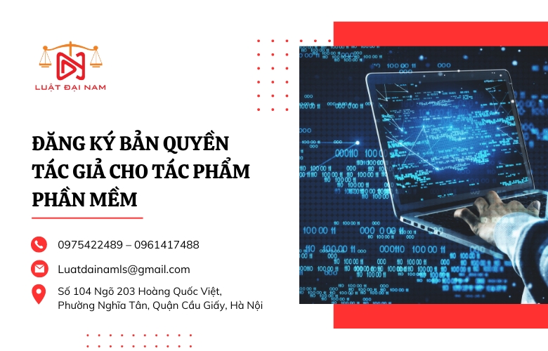 Đăng ký bản quyền tác giả cho tác phẩm phần mềm