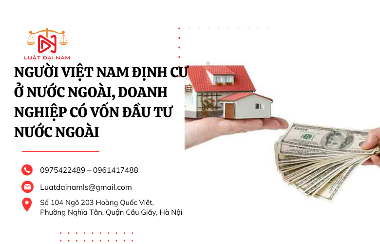 Người Việt Nam định cư ở nước ngoài, doanh nghiệp có vốn đầu tư nước ngoài