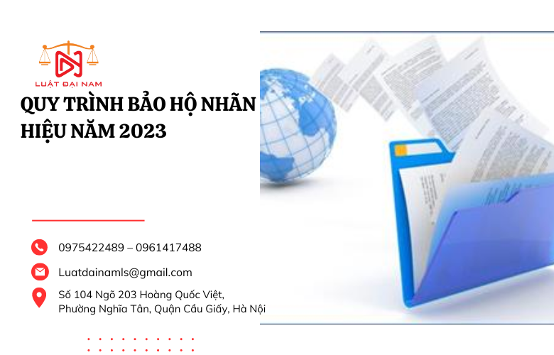 Quy trình bảo hộ nhãn hiệu năm 2023