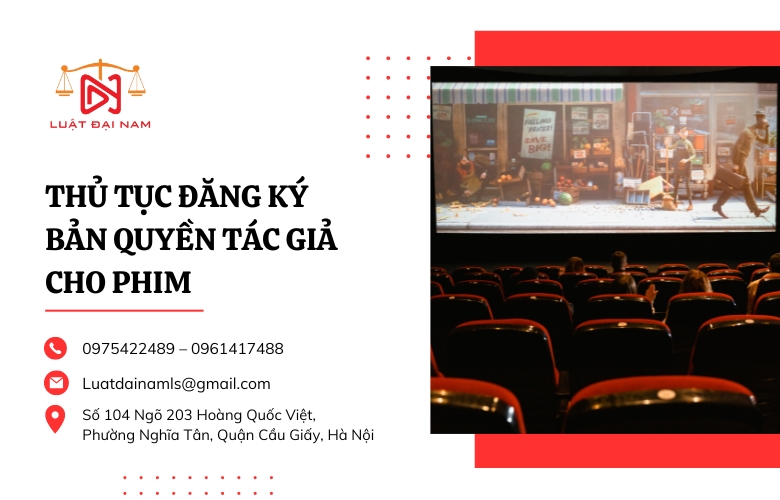 Thủ tục đăng ký bản quyền tác giả cho phim