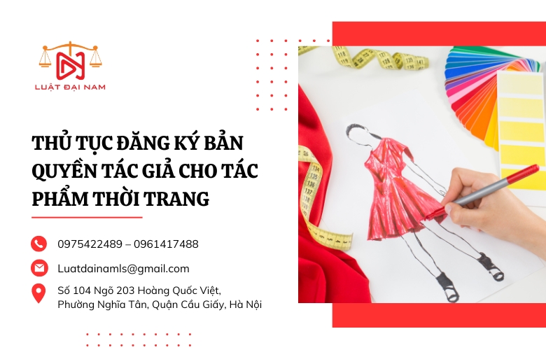 Thủ tục đăng ký bản quyền tác giả cho tác phẩm thời trang