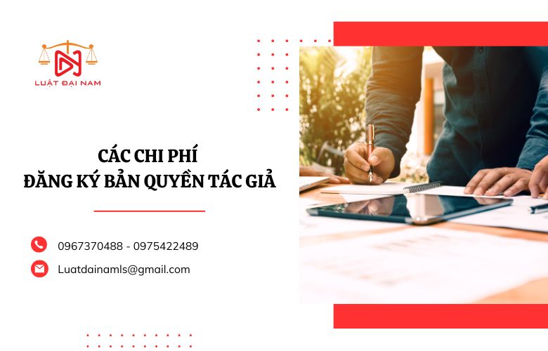 Các chi phí đăng ký bản quyền tác giả