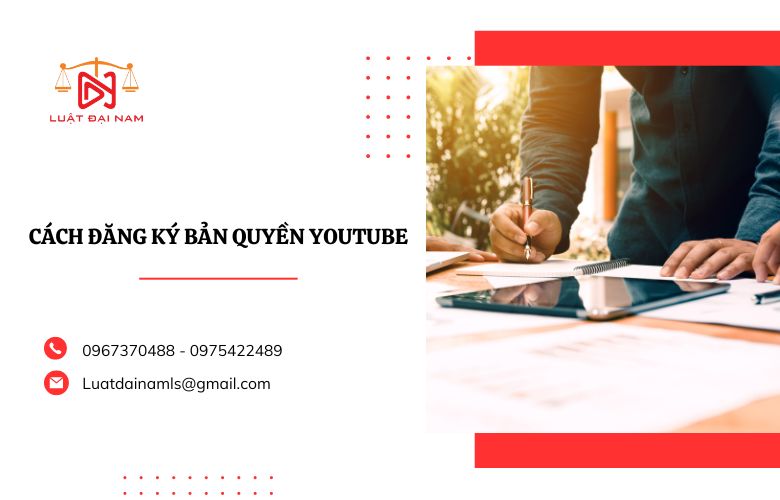 Cách đăng ký bản quyền youtube