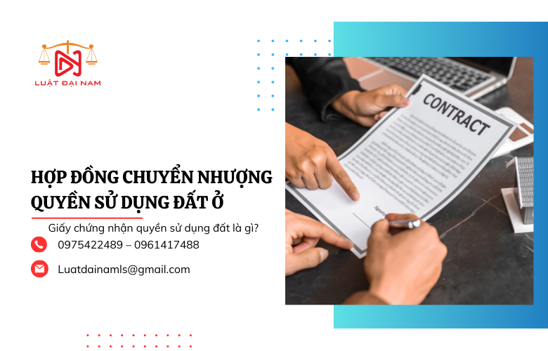 Mẫu hợp đồng chuyển nhượng quyền sử dụng đất ở 2023